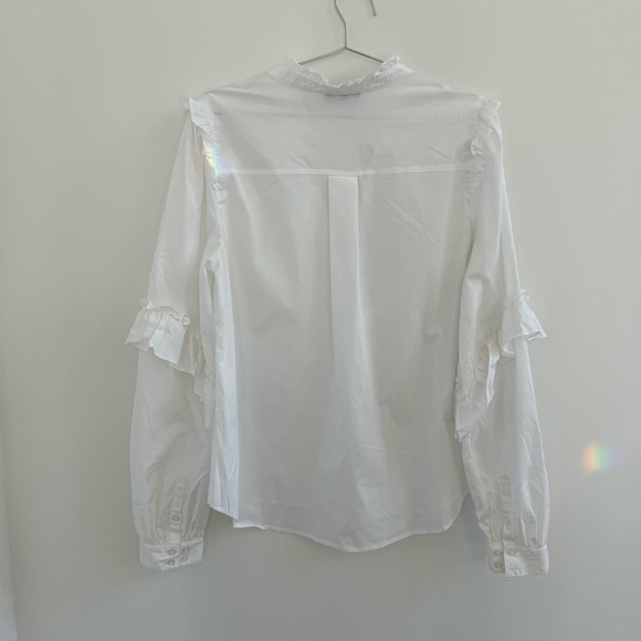 Generation Love White Ruffle Blouse - Picture 4 of 6